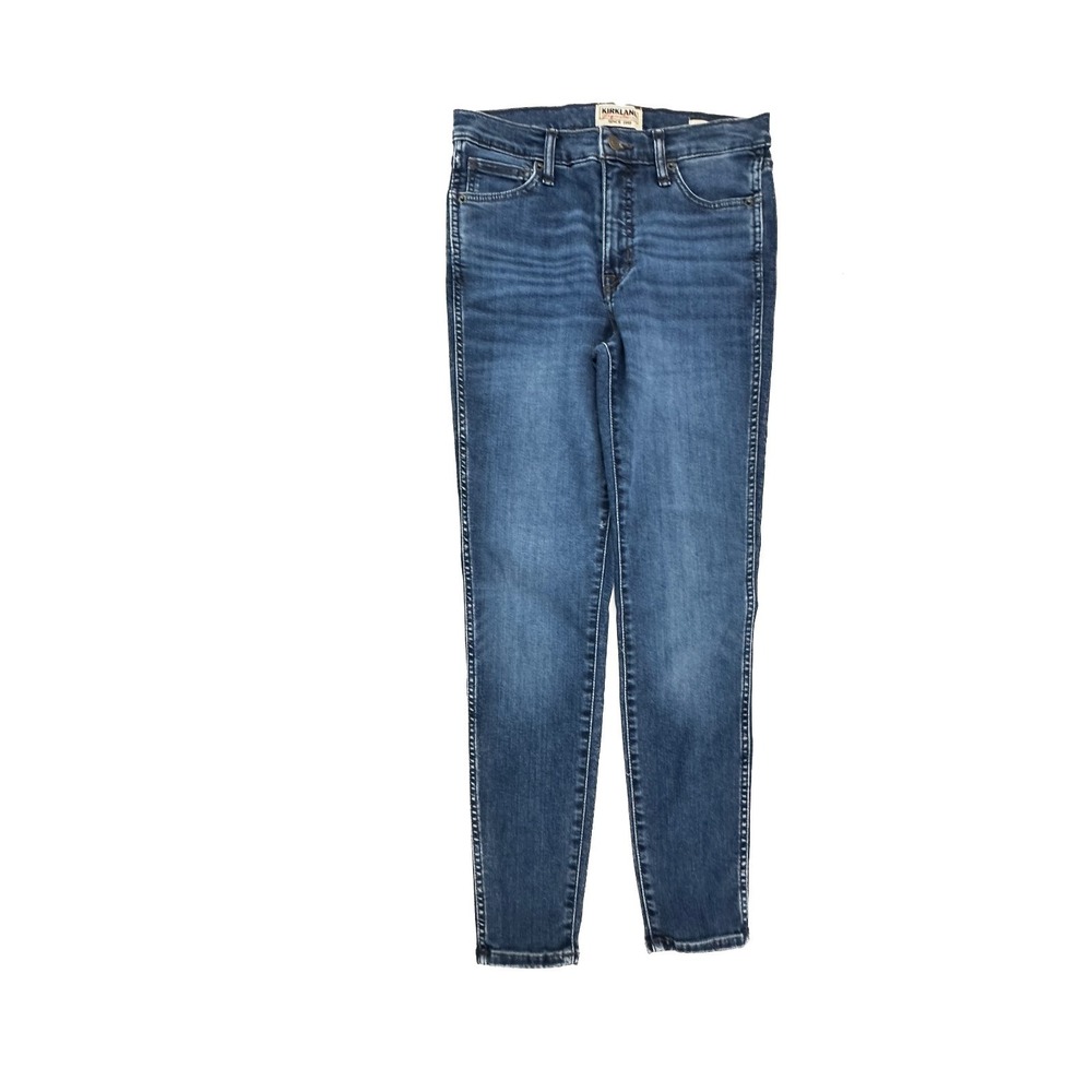 Kirkland High Rise Skinny Fit Women's size 4 Dark Wash Blue Denim Jeans‎
